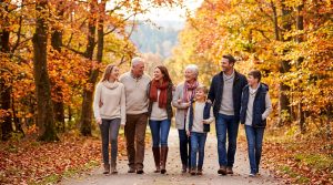 A family walking together, representing the importance of understanding inherited IRA tax rules for legacy planning.
